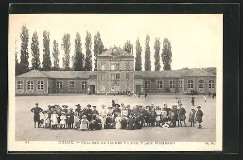 AK Dreux, Collège de Jeunes Filles, Place Mézirard