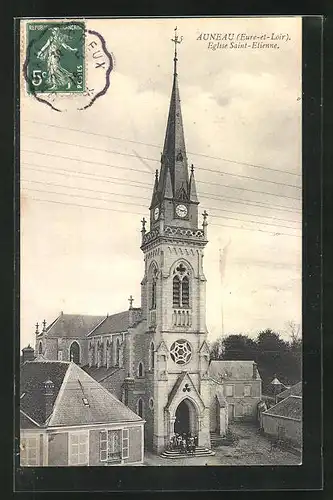 AK Auneau, Eglise Saint-Etienne