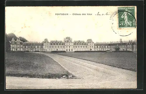 AK Pontgouin, Chateau des Vaux