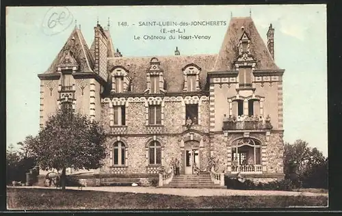 AK Saint-Lubin-des-Joncherets, Le Chateau du Hout-Venay