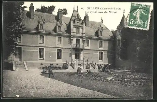 AK Gilles, le Chateau de Vitre