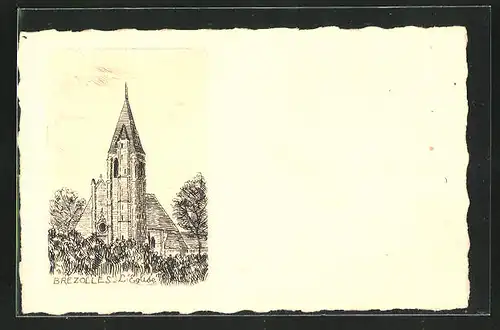 AK Brezolles, L`eglise