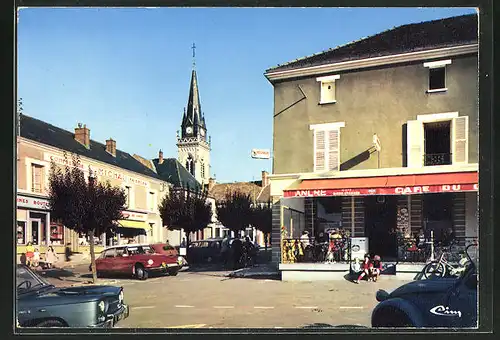 AK Auneau, la place du marche