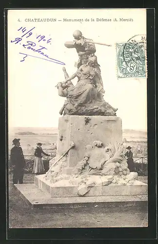 AK Chateaudun, Monument de la Defense