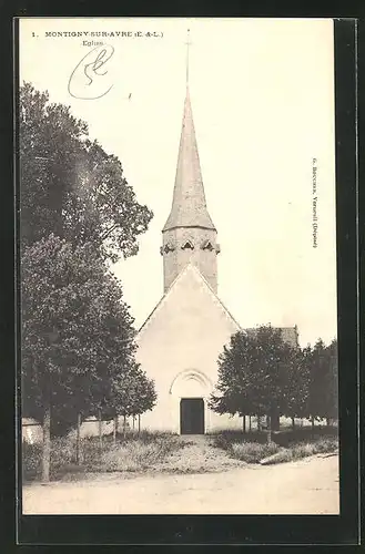 AK Montigny-sur-Avre, Eglise