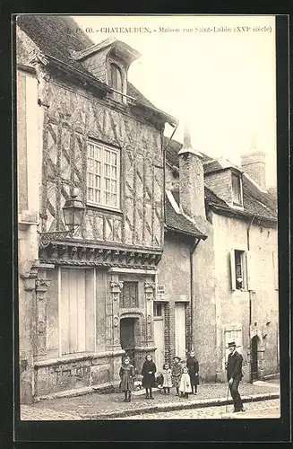 AK Chateaudun, Maison rue Saint-Lubin