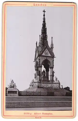 Fotografie Römmler & Jonas, Dresden, Ansicht London, Albert Memorial