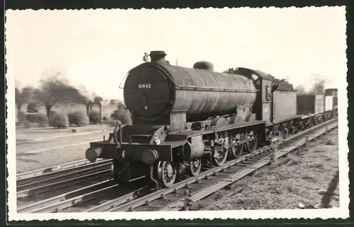 Fotografie Eisenbahn England, Dampflok Nr. 61442 bei Northallerton