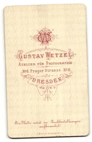 Fotografie Gustav Wetzel, Dresden, Portrait Junge mit Fliege im Anzug
