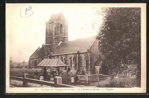 AK La Lande-D'Airou, L'Eglise