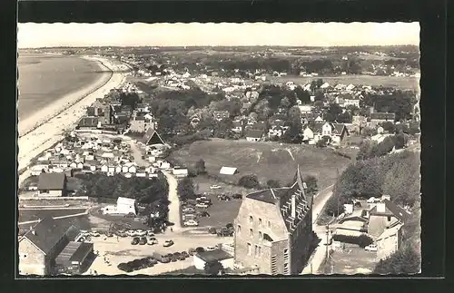 AK Carolles, vue generale, la Plage