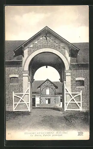 AK Lessart-et-le-Chene, Le Haras, Porche principal