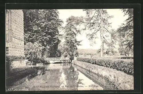 AK fervacques, Vue sur la Riviere