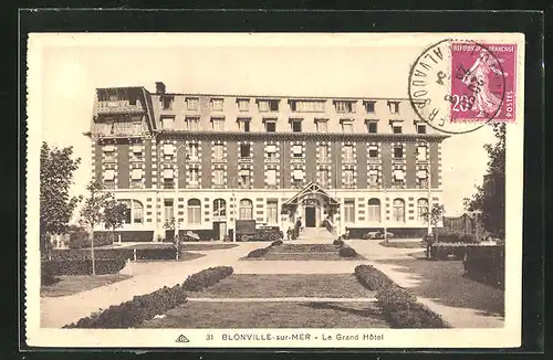 AK Blonville-sur-Mer, Le Grand Hotel