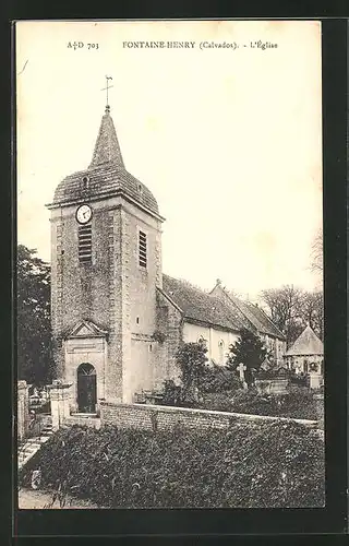 AK Fontaine-Henry, L`Eglise