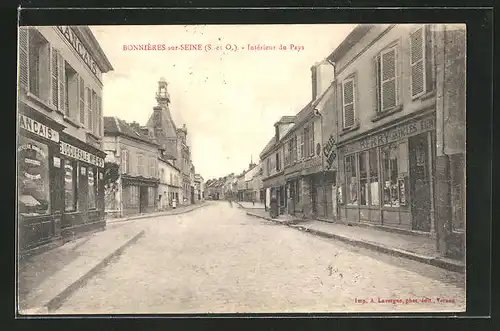 AK Bonnieres-sur-Seine, Interieur du Pays