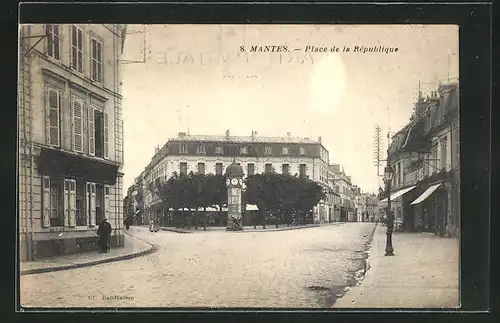 AK Mantes, Place de la Republique