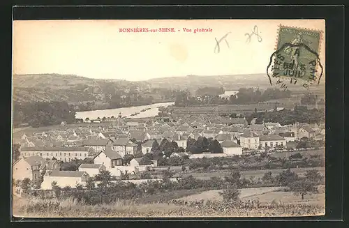 AK Bonnieres-sur-Seine, Vue generale