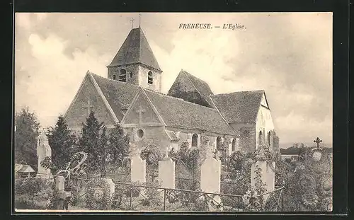 AK Freneuse, l`eglise