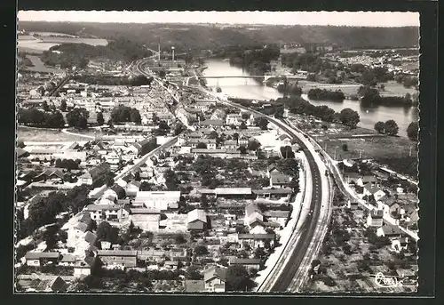 AK Bonnieres, Vue Generale Aerienne