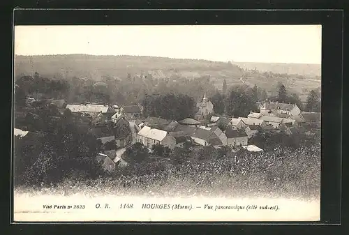 AK Hourges, vue panoramique