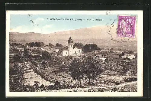 AK Clonas-sur-Vareze, Vue Generale