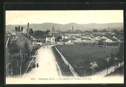 AK Moirans, Vue generale et l`Avenue de la Gare
