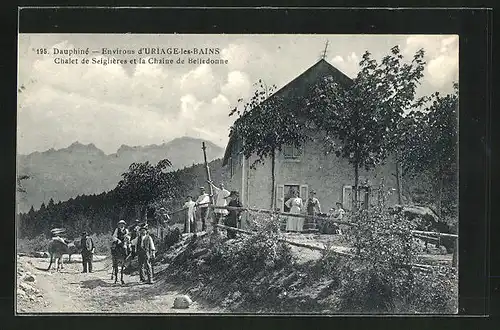 AK Uriage-les-Bains, Chalet de Seiglières et la Chaine de Belledonne