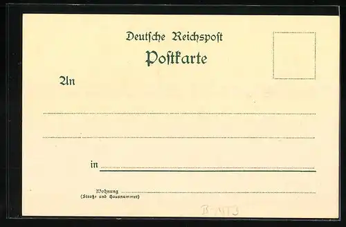 Lithographie Berlin, Enthüllung des National-Denkmals zur 100 jährigen Geburtstagsfeier Kaiser Wilhelm I., 1897