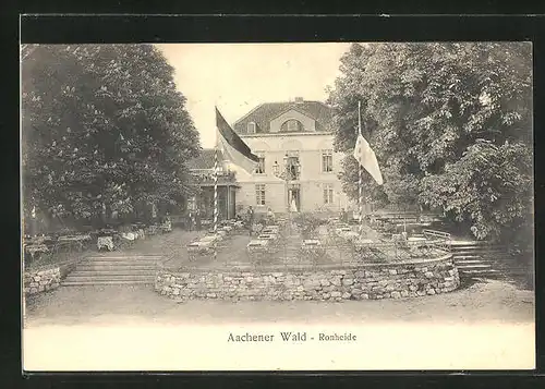 AK Aachen, Gasthaus Ronheide im Aachener Wald