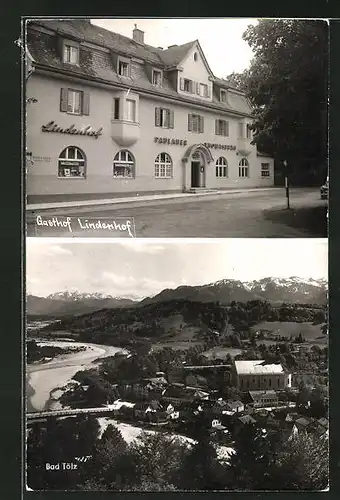 AK Bad Tölz, Gasthof Lindenhof, Gesamtansicht