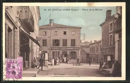 AK St-Just-sur-Loire, Place de la Mairie