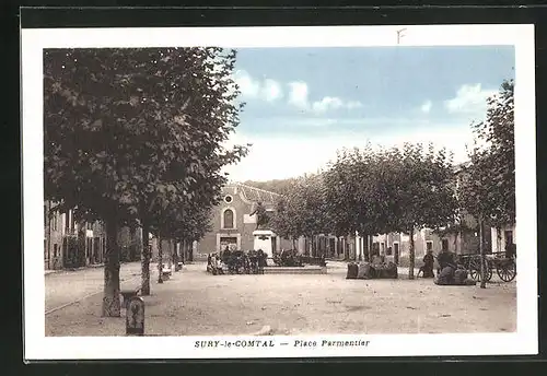 AK Sury-le-Comtal, Place Parmentier