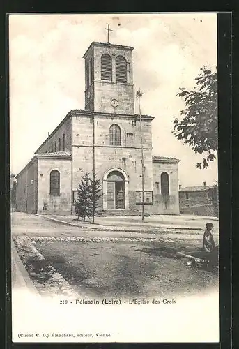 AK Pelussin, L`Eglise des Croix