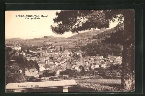 AK Bourg-Argental, Vue generale