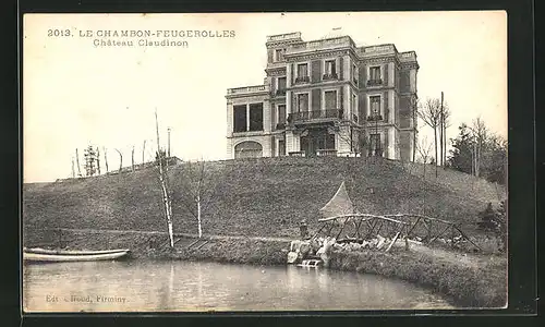 AK Le Chambon-Feugerolles, Chateau Claudinon