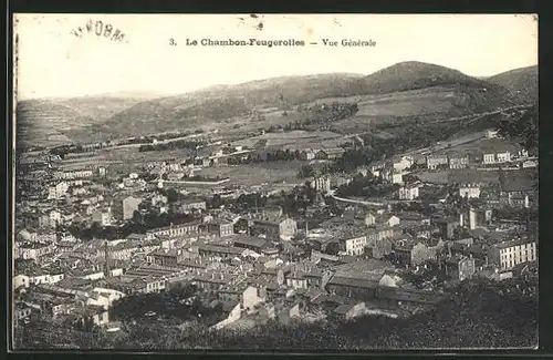 AK Le Chambon-Feugerolles, Vue Generale