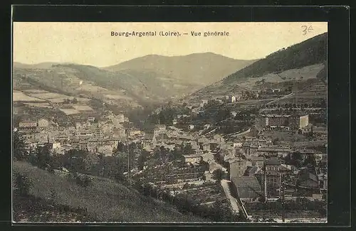 AK Bourg-Argental, Vue generale