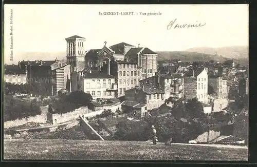 AK St-Genest-Lerpt, Vue generale