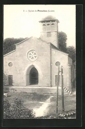 AK Poncins, Eglise