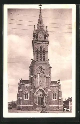 AK Marlhes, Facade de l' Eglise