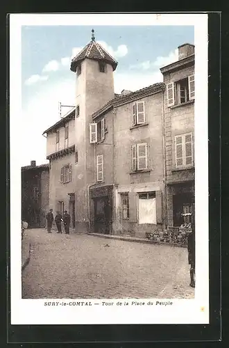 AK Sury-le-Comtal, tour de la place du peuple