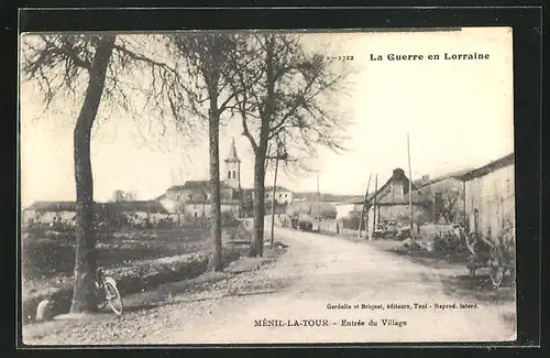 AK Menil-la-Tour, Entree du Village