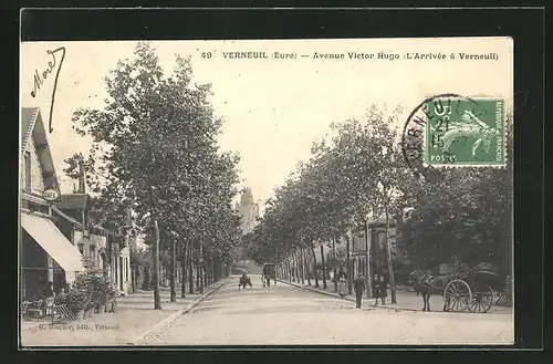 AK Verneuil, Avenue Victor Hugo