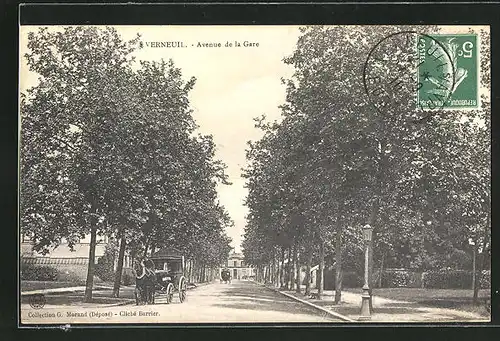 AK Verneuil, Avenue de la Gare