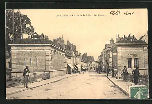 AK Auxonne, Entree de la Ville Les Canons