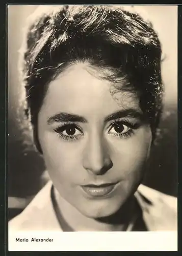 AK Schauspielerin Maria Alexander spielte u.a. im Film Der Dieb von San Marengo
