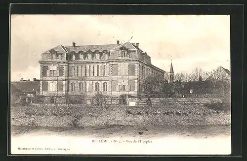 AK Belleme, vue de l`hopital