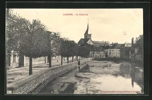 AK Laignes, La Fontaine