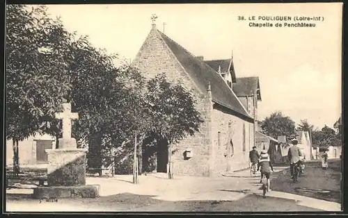 AK Le Pouliguen, Chapelle de Penchateau